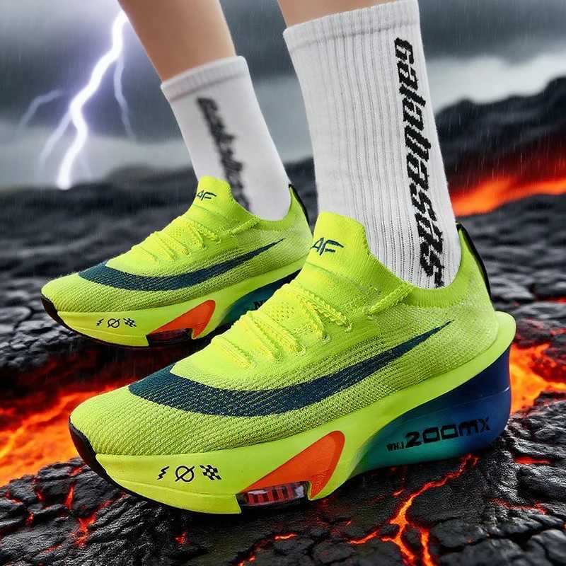 Casual Sneakers Air Cushion Running Shoes Jogging Marathon Men Sports Breathable Lightweight Comfortable Leisure Sneaker K260302