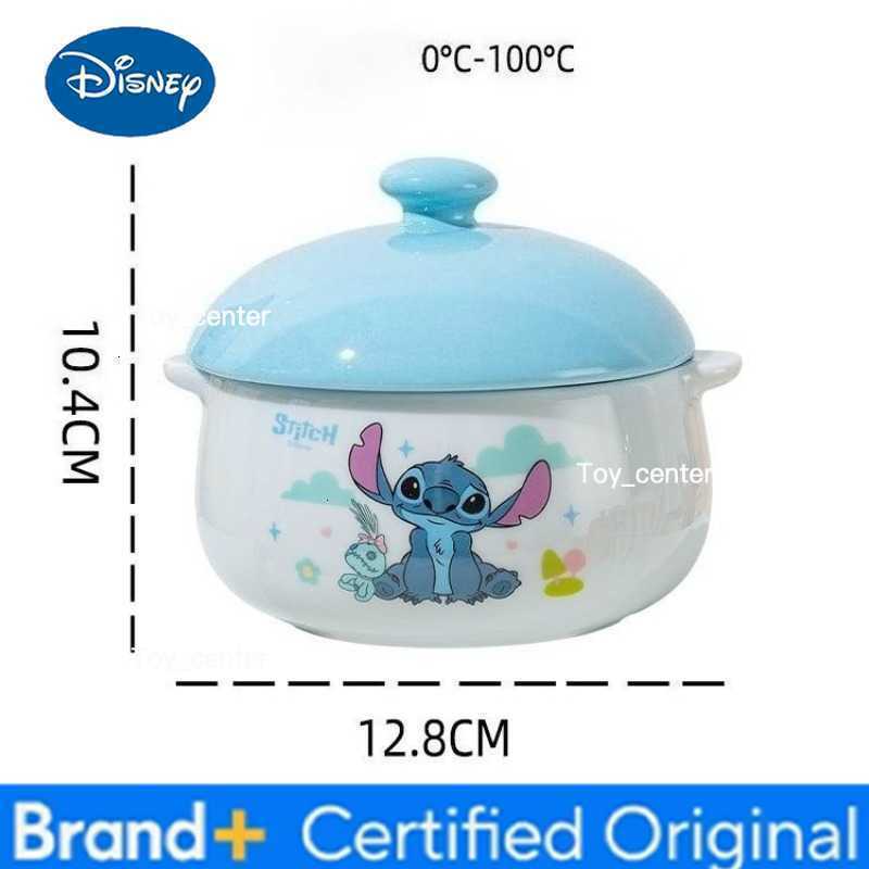 Disney Zootopia2 Judy Nick Instant Noodle Bowl Ceramics Stitch Tableware Kitchen Supplies Thermostability Gifts for Girls H260302