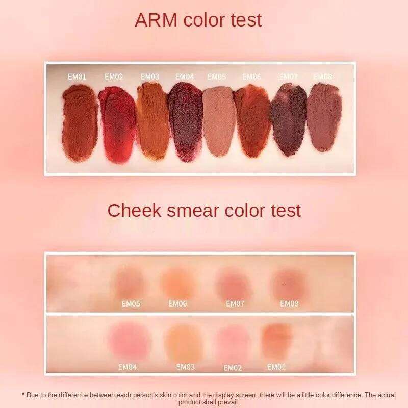 lip glaze matte dual-purpose blush lipstick is affordable and not easy to fade. Available in a variety of color number H260302