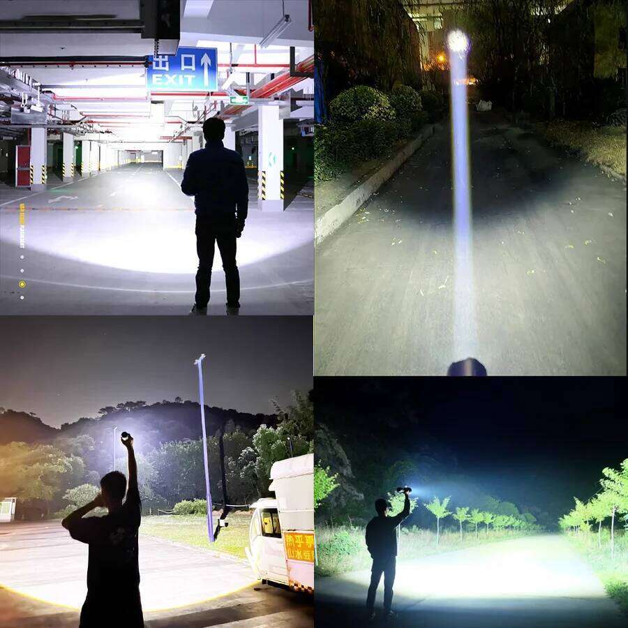 2025 NEW Ultra Bright LED Flashlight 960000000LM Strong Light Outdoor Camping Lantern Rechargeable Portable Lamp Tactical Torch Z260301