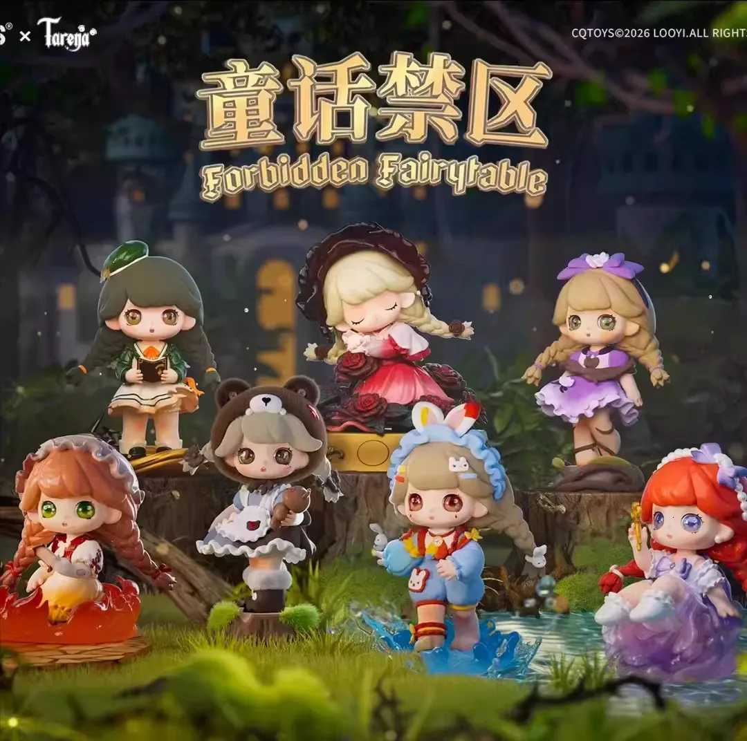 CQTOYS Tarena V1 Forbidden Fairytale Series Blind Box Cute Toys Collectible Action Figure Anime Toy Surprise Gift GenuineT260302