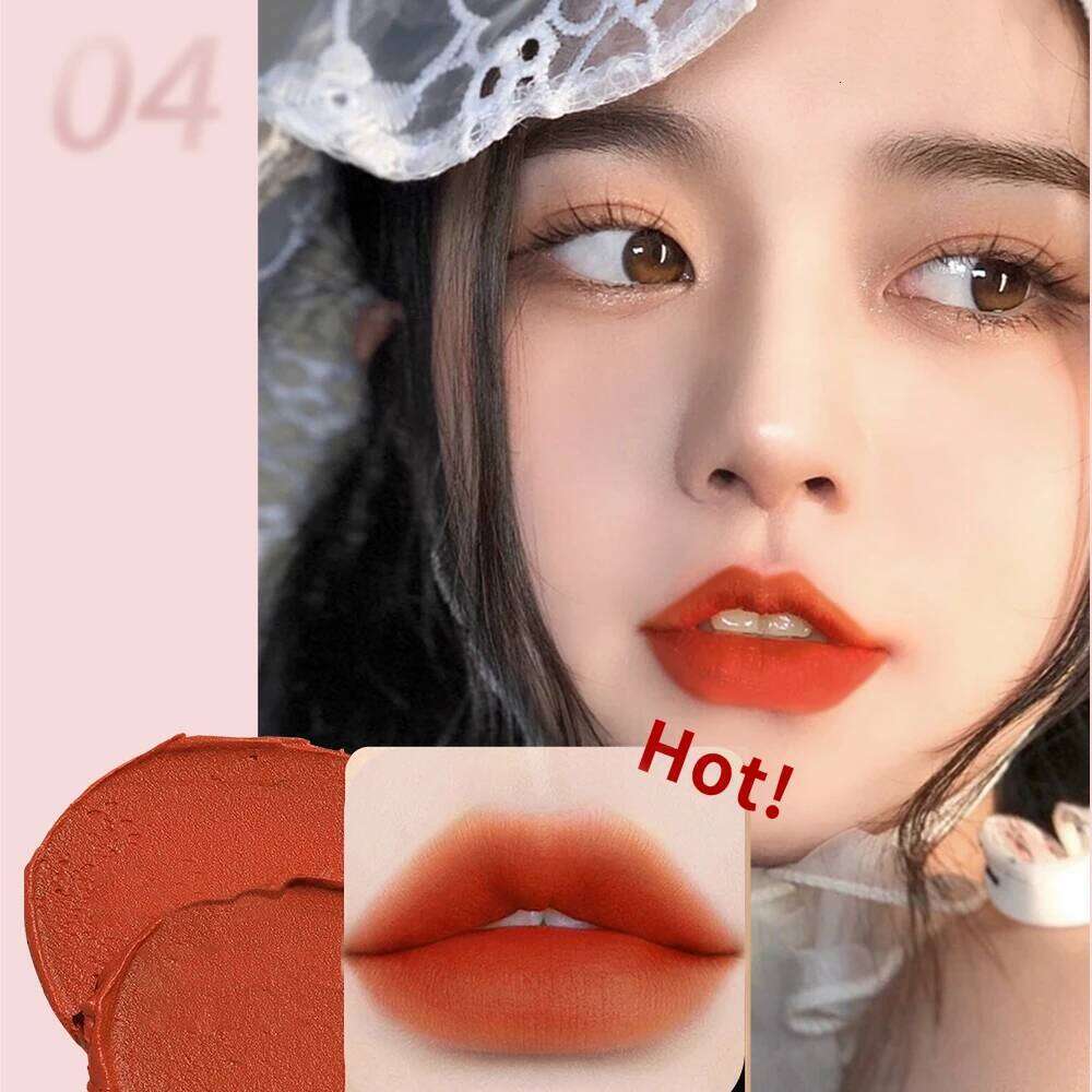 MACKANDY Mirror Gloss Glaze Cute Girl Matte Lipstick Makeup Cosmetics Long-lasting Waterproof Non-fading Sexy Lip Plumper H260302