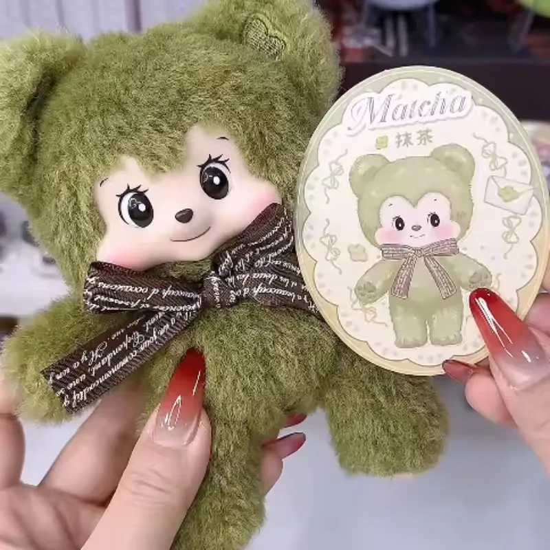 Pezzy Bear Gift Series Blind Box Cute Anime Figure Bear Mystery Box Plush Pendant Vinyl Doll Keychain Decor ToysT260302