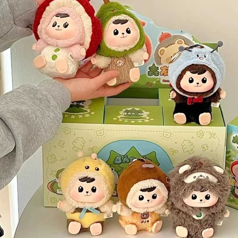 Genuine Bao Ao Hug Forest Friend Club Vinyl Face Plush Blind Box Kawaii Backpack Pendant Decor Girl Mystery Box Kawaii Girl GiftT260302