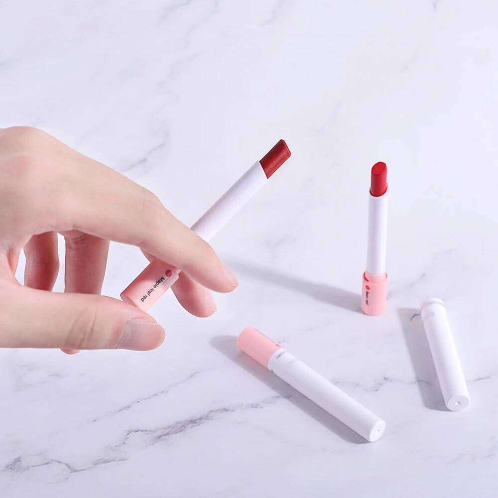 4 Colors Makeup Cosmetics Lipstick Set Tint Lip Gloss Waterproof Maquillaje Matte Long Lasting Make Up Pomade Kits H260302