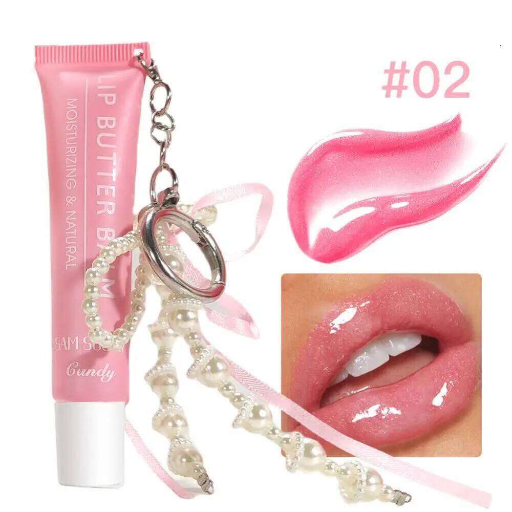 1PCS SAM SUGAR Lip Gloss Tube Hydrating Liquid Lipstick High Pigment Mirror Shine Long Lasting Moisture Lightweight H260302