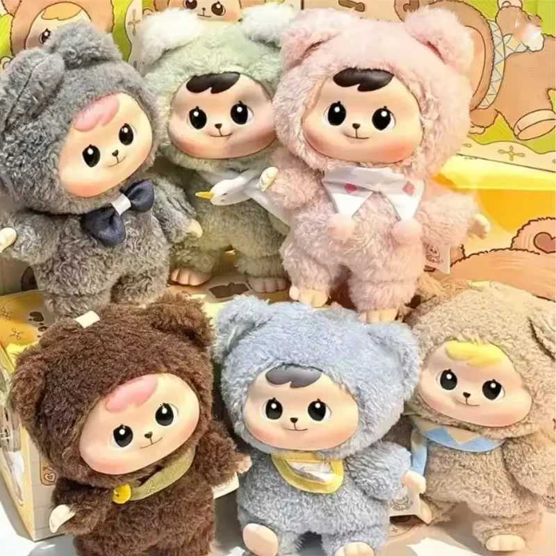 Plush Pendent Blind Box Doll Action Figure Kawaii Doll Bear Plush Toy Collection Model Birthday Gift Girl ToyT260302