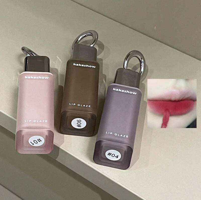 Kakashow Matte Lipstick Lip Gloss Long-Lasting Non-Fading Waterproof Non-stick Cup Exquisite Gift H260302