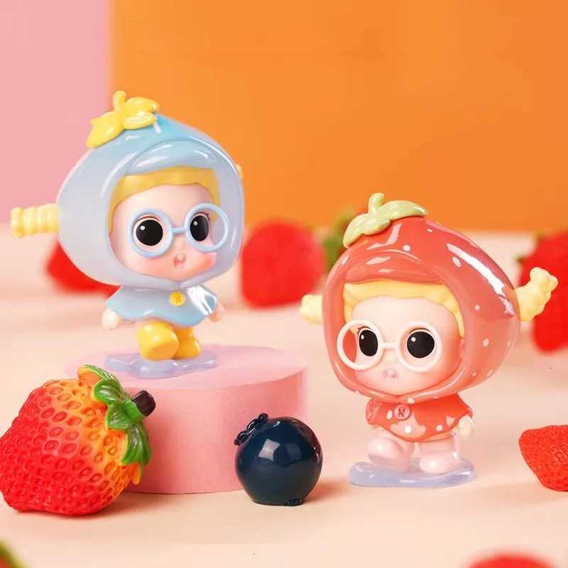 Suvi Fruit Paradise Mini Series Handmade Blind Box Cartoon Cute Fruit Desktop Decoration Fun Toy Mysterious Box Surprise GiftsT260302