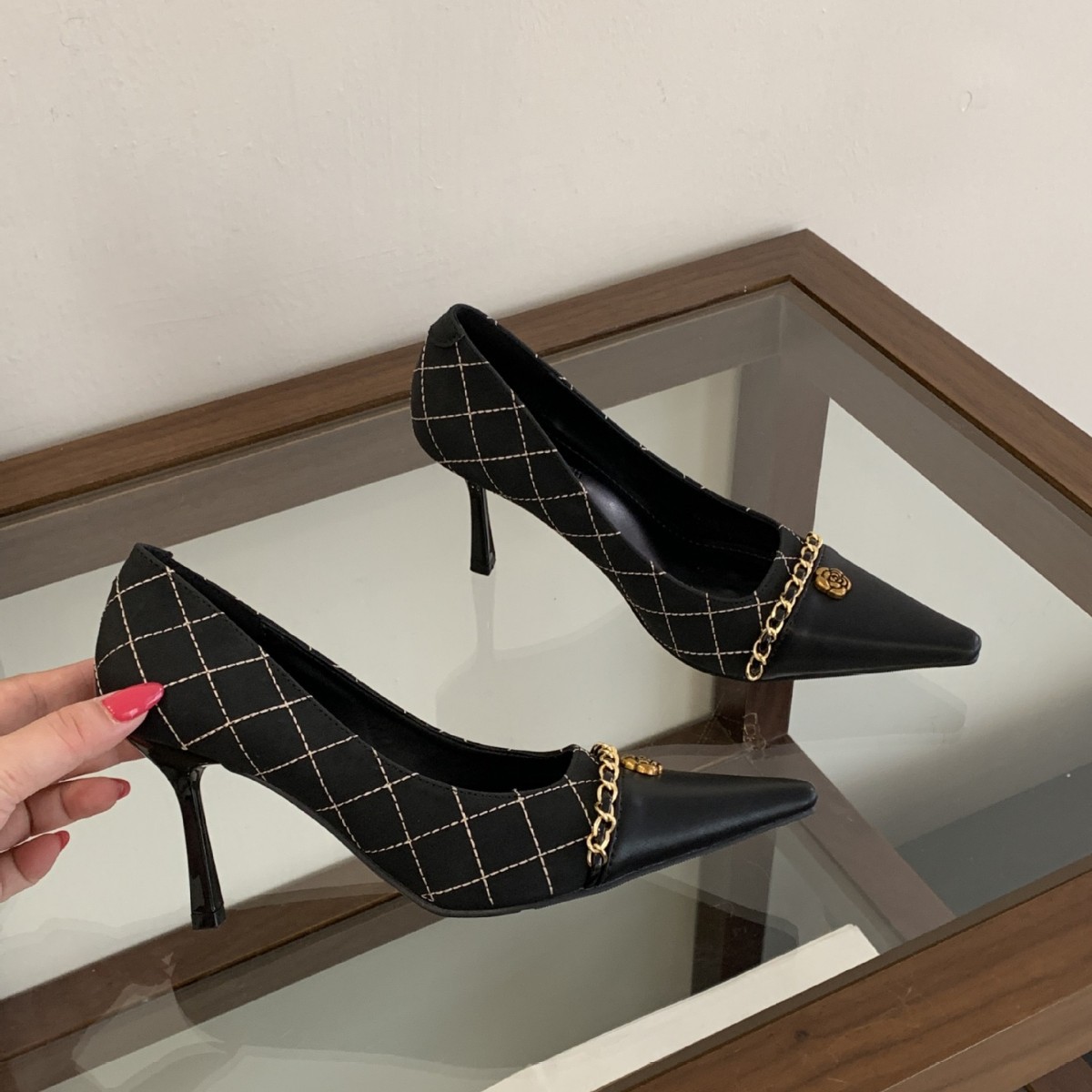 hot Free shipping Dress Shoes Fashionable and minimalist high heels soft breathable and comfortable single shoes