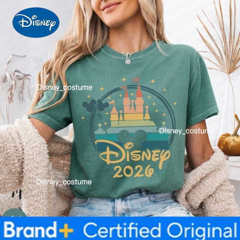 Disney Family Vacation 2026 Shirts Trip 2026 Shirt Disneyland T-Shirt Disneyworld Group Matching Comfortable Kids T-Shirt H260302