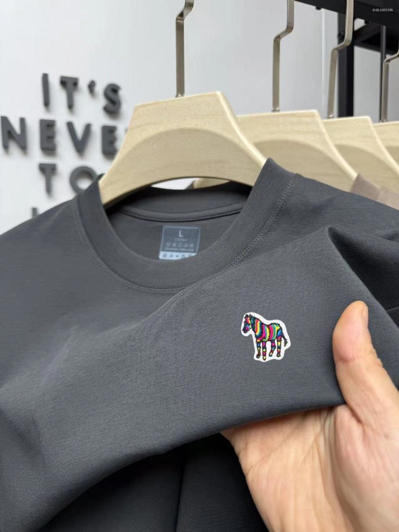 Men's Polos Luxury Customized T-shirt For Summer Short Sleeve Comfortable Breathable Half Sleeved Exquisite Embroidered Top New Chinese Style T-s