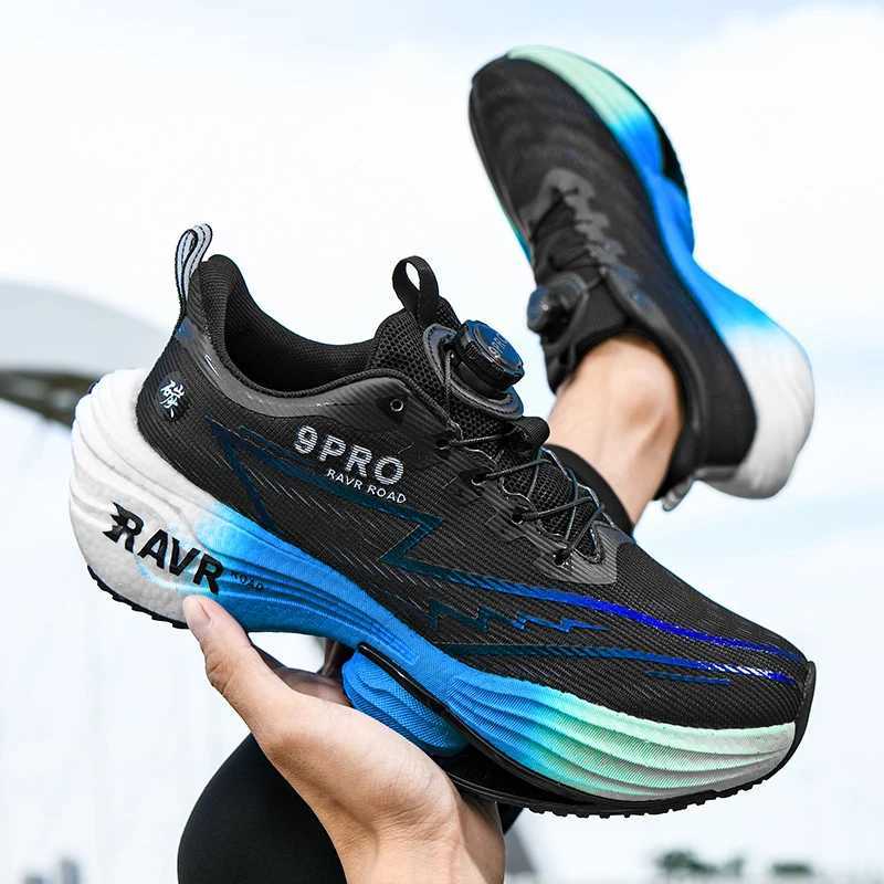 Mens Running Shoes 2025 Ultra Light Breathe Mesh Cushioning Wear Resistant Outdoor Training Marathon Jogging Sneakers for Man K260302