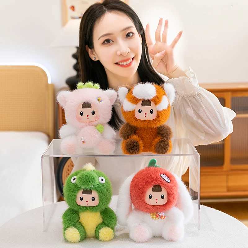 3-In-1 Transformable Silicone Plush Doll Cute Changeable Desktop Companion Stuffed Animal Birthday GiftT260302