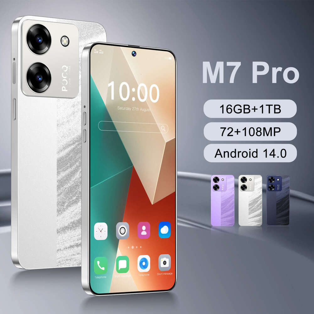Brand Hot New Cross-border m pro Android Mobile Phone TB Foreign Trade Large Screen Smart Phone Source Factory Direct Shipping CKS