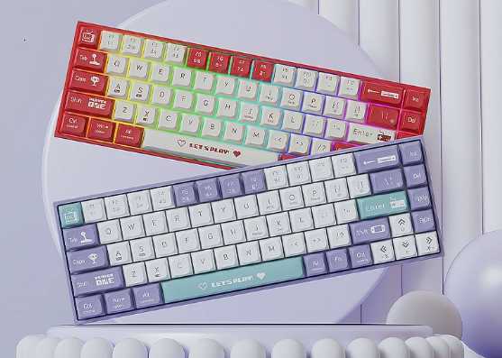 Mechanical keyboard gaming wired hot-swappable small keyboard with 68 keys H260302