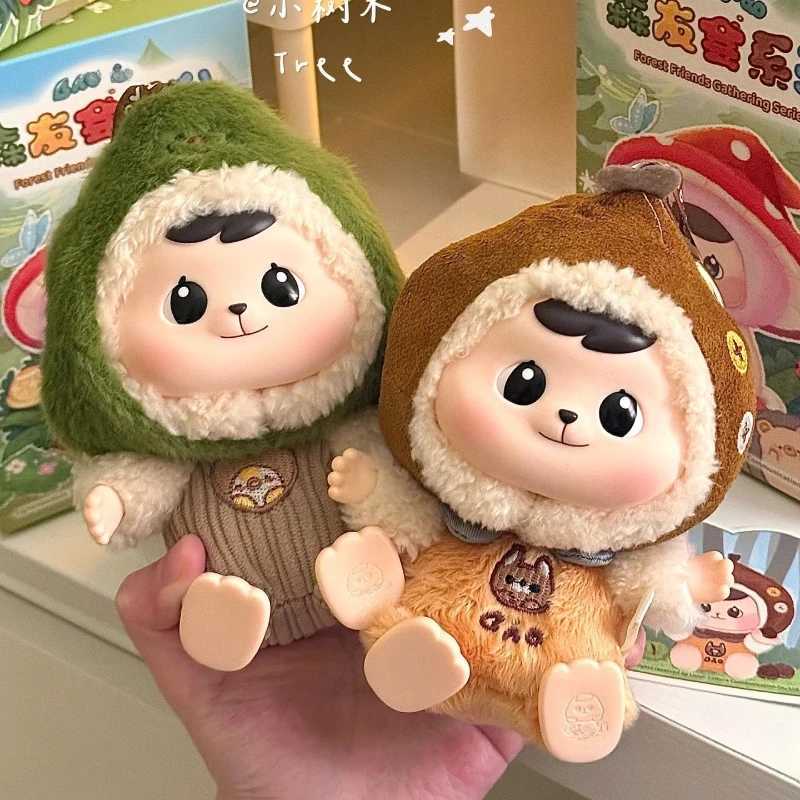 Genuine Bao-ao Forest Friends Gathering Series Blind Box Action Figures Collectible Model Dolls Fashion Trendy Toys Kids GiftT260302