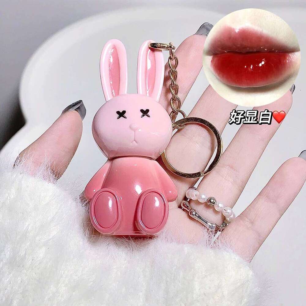 Gege Bear Rabbit Glaze, Matte Velvet Lip Clay Long-lasting Color Non-drying Lipstick Lipgloss H260302
