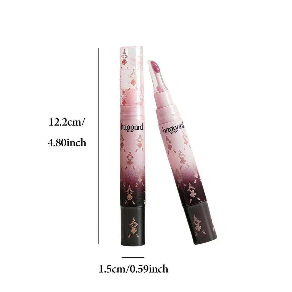 Haggard Glossy Serum EMO MONSTER Series,Serum-Inspired Lip Gloss,Water-Light Texture,Plumping Effect,Micro-Shimmer,Present H260302