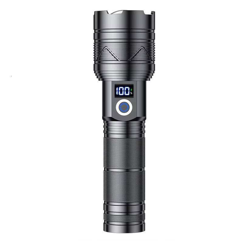 Skyray SK06 USB Rechargeable LED Flashlight with Zoom Function, Ultra-Bright Emergency Flashlight, Spotlight, Tactical Camping Z260301