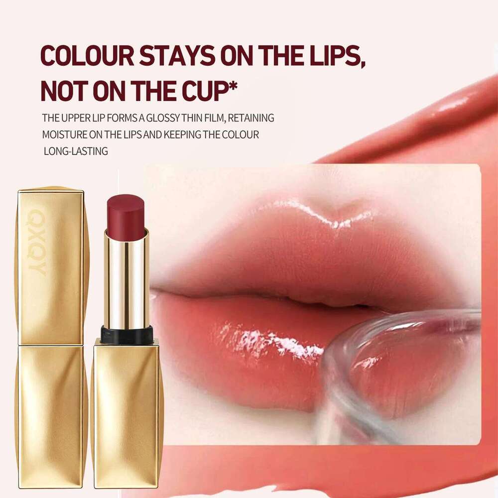 QXQY Water Glow Lipstick - Hydrating, Rich, and Vibrant, Fits Perfectly on Lips Without Drying Out H260302