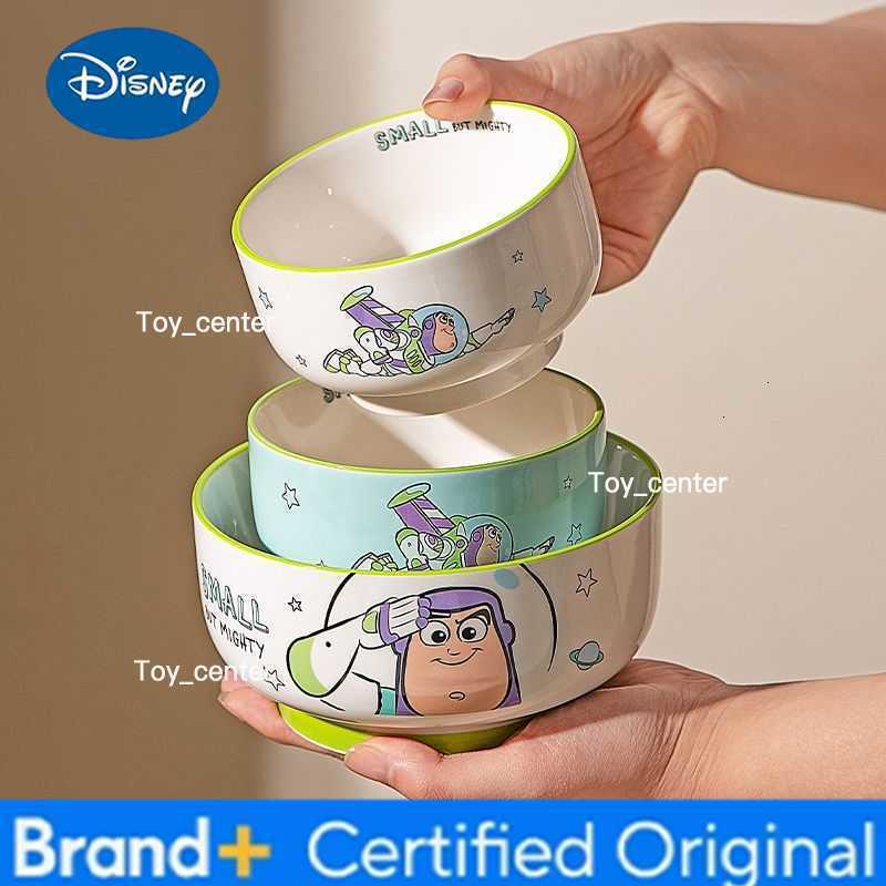 Disney Hot Story Buzz Lightyear Cartoon Tableware Dishes Household ChildrenS Plates Yogurt Bowls Breakfast Plate Birthday Gifts H260302