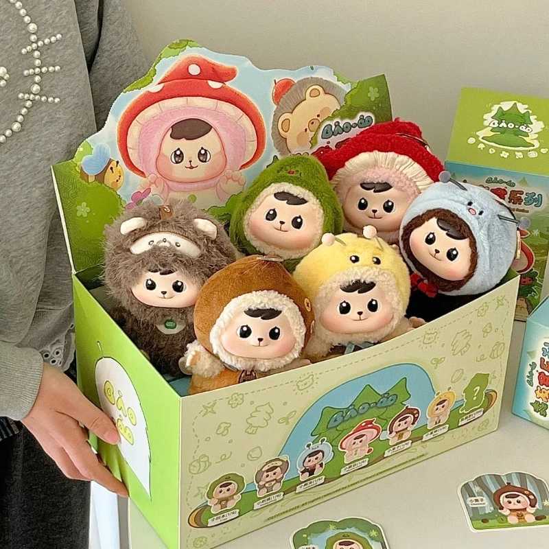 New Genuine Bao-ao Forest Friends Gathering Series Blind Box Vinyl Doll Cute Animals Figure Surprise Backpack Pendant Decor GiftT260302