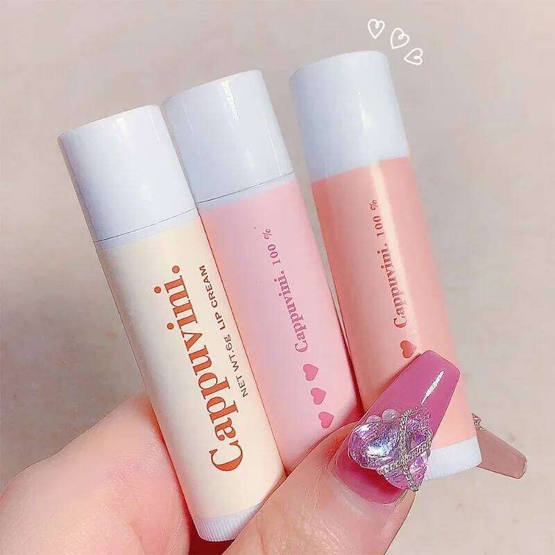 Moisturizing Colored Lipstick Set 1/3PCS Long Lasting Red Balm Waterproof Jelly Solid Lip Gloss Lips Makeup Korean Cosmetics H260302