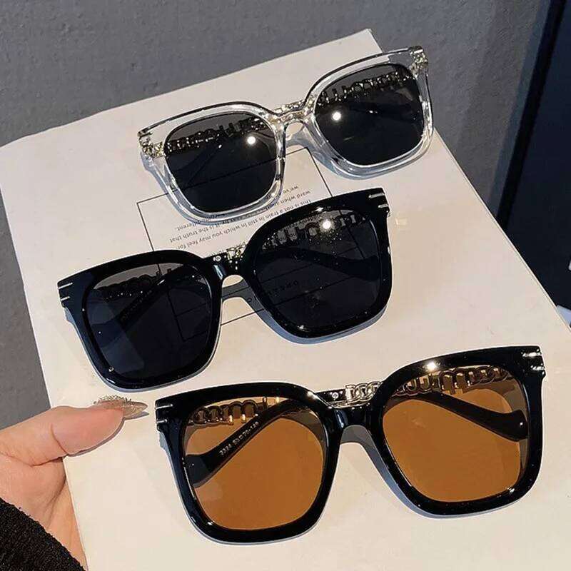 New Fashion Square For Women Luxury Sunglasses UV Protection Large Frame All-Match Glassesds-2324