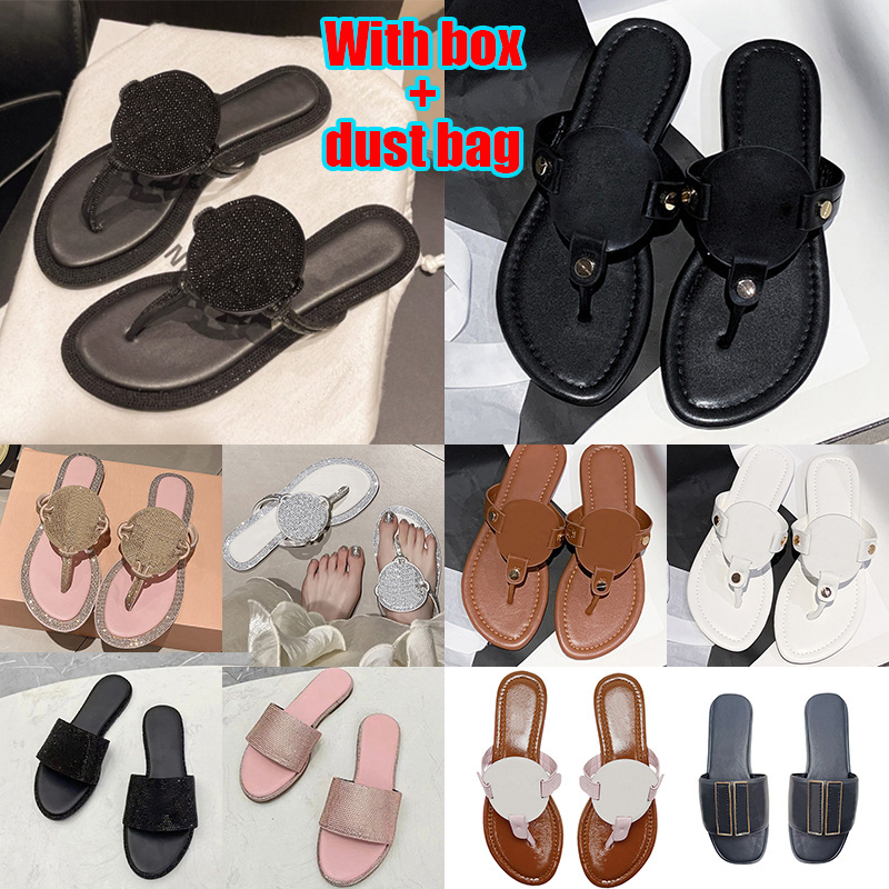 Free shipping with box torysburchly designer sandals women slides luxury flat flip flops sliders slide toryes sandals burchy sandal womens outdoor shoes 35-42