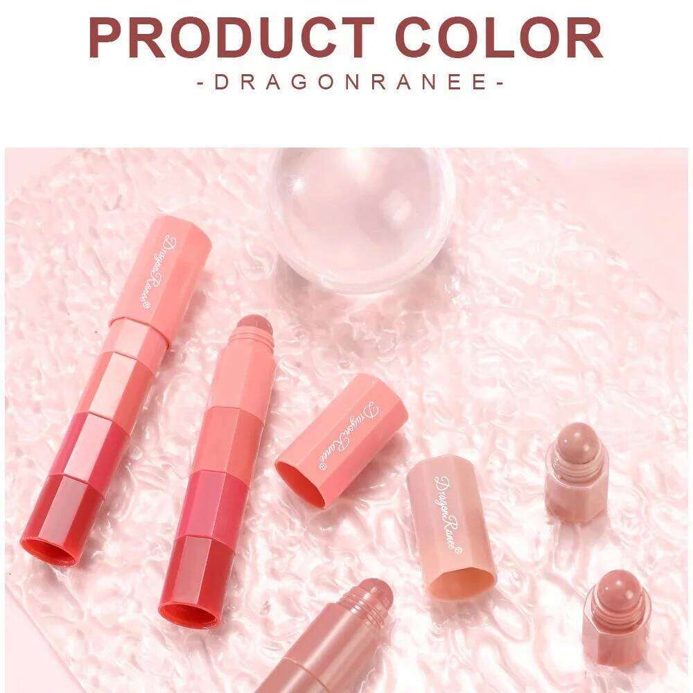 Dragon Ranee Mini Lipstick Set 4 Colors In 1 Matte Velvet Lipsticks Crayon Pen Kit Lipliner Waterproof Long Lasting Lip Makeup H260302