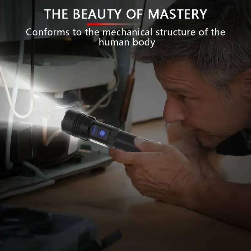 2/4/6PCS 30000000LM Long Range LED Flashlight High Power Tactical Flash Light Torch Outdoor Waterproof Camping Lantern Z260301