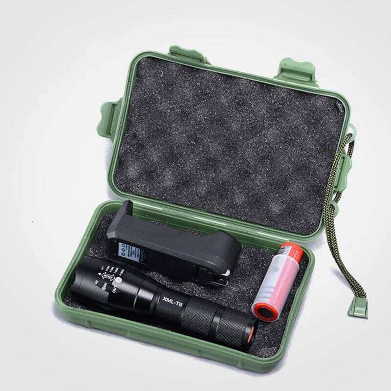 Led flashlight Ultra Bright torch T6 Camping light 5 switch Modes 4000 LM Zoomable Bicycle Light use 18650 battery Z260301