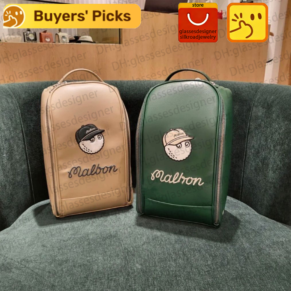 Premium Golf Shoe Bags Collection - Waterproof Large Capacity Golf Carry Bag - Portable Unisex Outdoor Sport Golf Bag with Premium Style