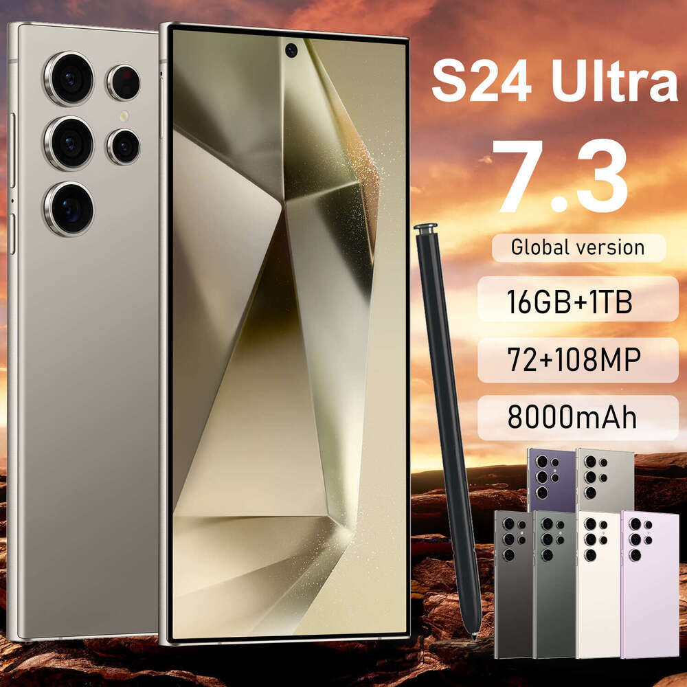 Well-known Brand New Spot Super Cross-Border Android Mobile Phone T High-end Inch Large Screen Smartphone Hot Sale CKS