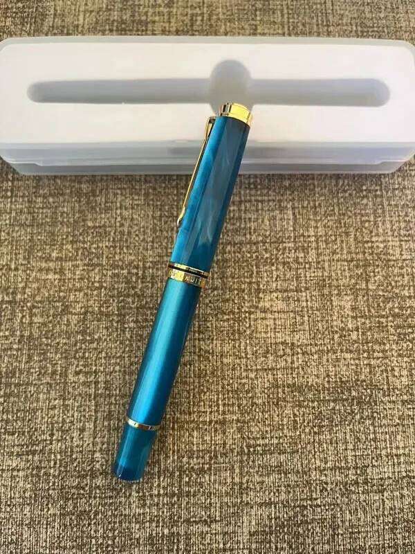 New Admok M800 Acrylic Fountain Schmidt Soft No.6/35# F/M/B 0.5/0.7MM Bock Bent Nib Inking Students Writing Gift Pen 26Y0302