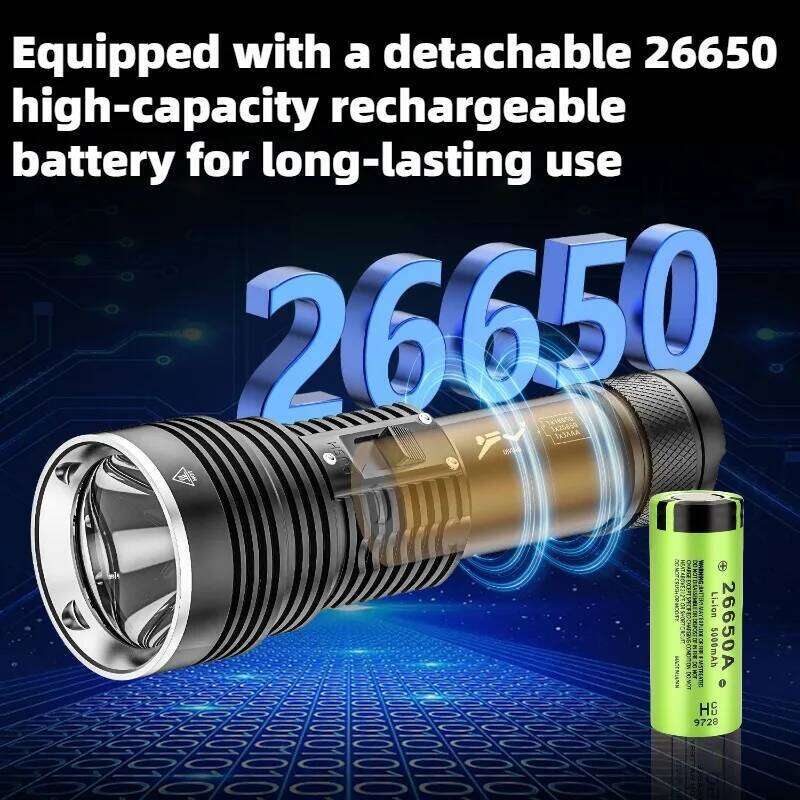 Strong Light Professional BT90 Chip Flashlight Waterproof Rechargeable LED Torch Powerful Scuba Diving Lantern Z260301