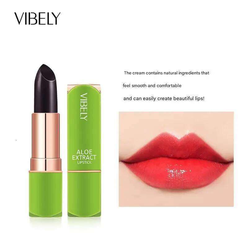 VIBELY 7 Color Mood Changing Lip Balm Natural Aloe Vera Long Lasting Moisturizing Lipstick for Women Color-Shifting Makeup H260302