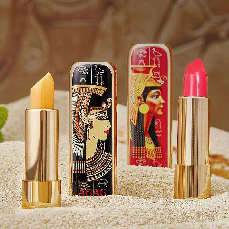 AGAG Warm Change Lipstick Balm Female Moisturising And Nourishing Make Up Korean Lip Stick H260302
