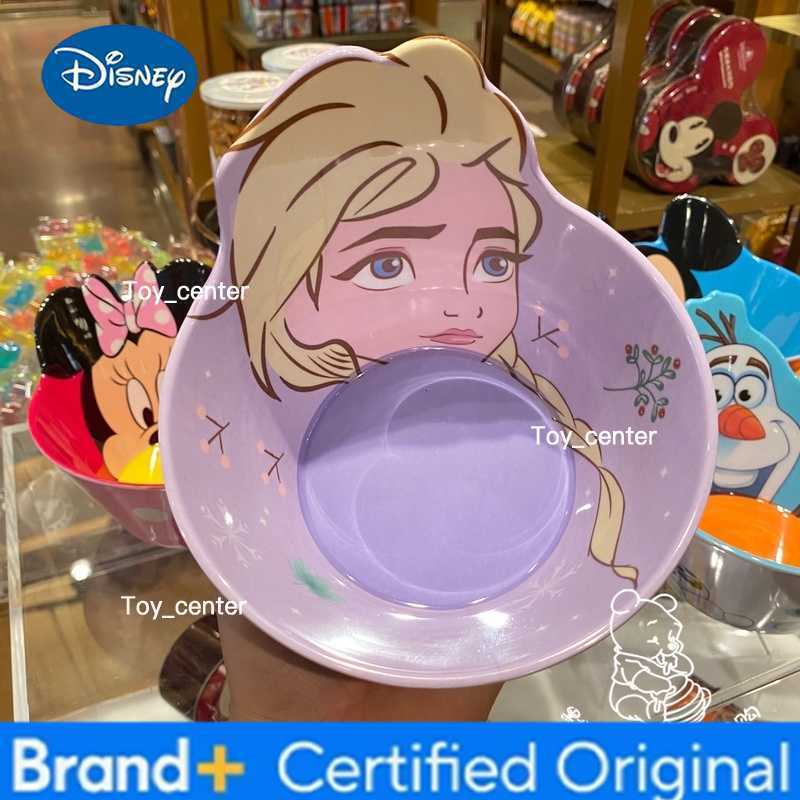 Disney In Stock Mickey Minnie Elsa Donald Duck Winnie The Pooh Cute Shaped Dinner Bowl Children Cute Fruit Snack Salad Snack Bowl Gifts H260302
