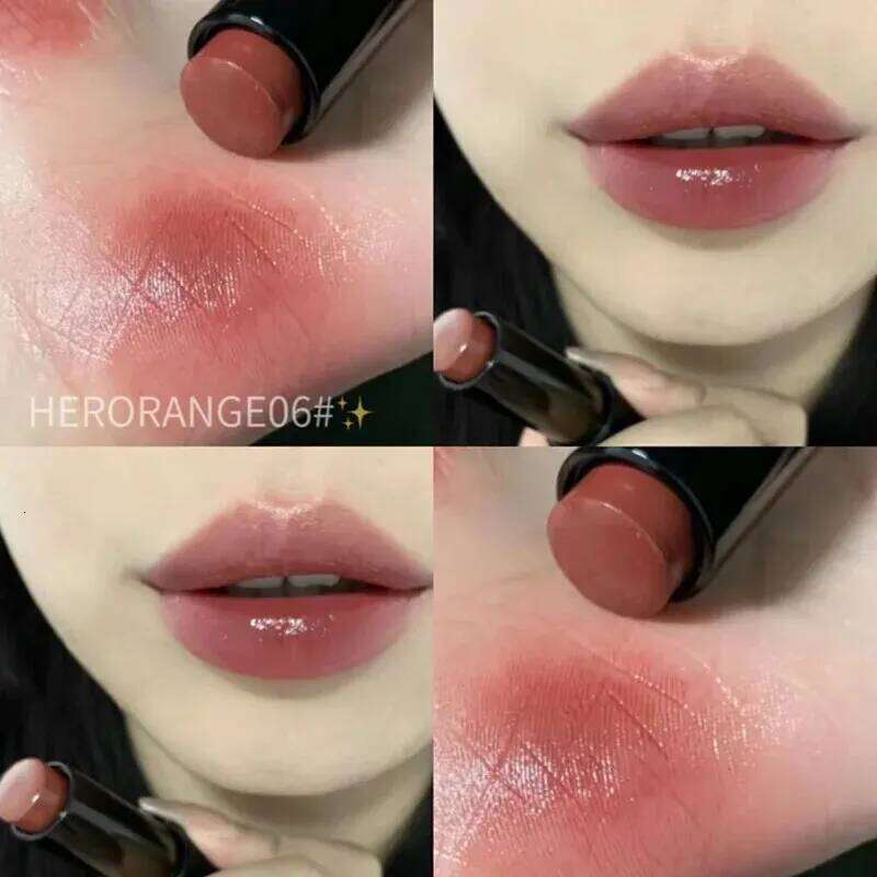 HERORANGE HR581 Herorange Mirror Lipstick, Long-lasting Moisturizing, Glossy and Translucent Lip Glaze, Enhances the Temperament H260302