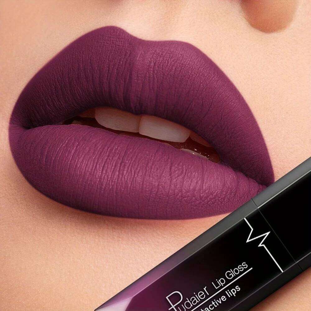 Waterproof Velvet Matte Liquid Lipstick 17 Colors Long Wearing Non Stick Cup High Coverage Lip Makeup Set H260302