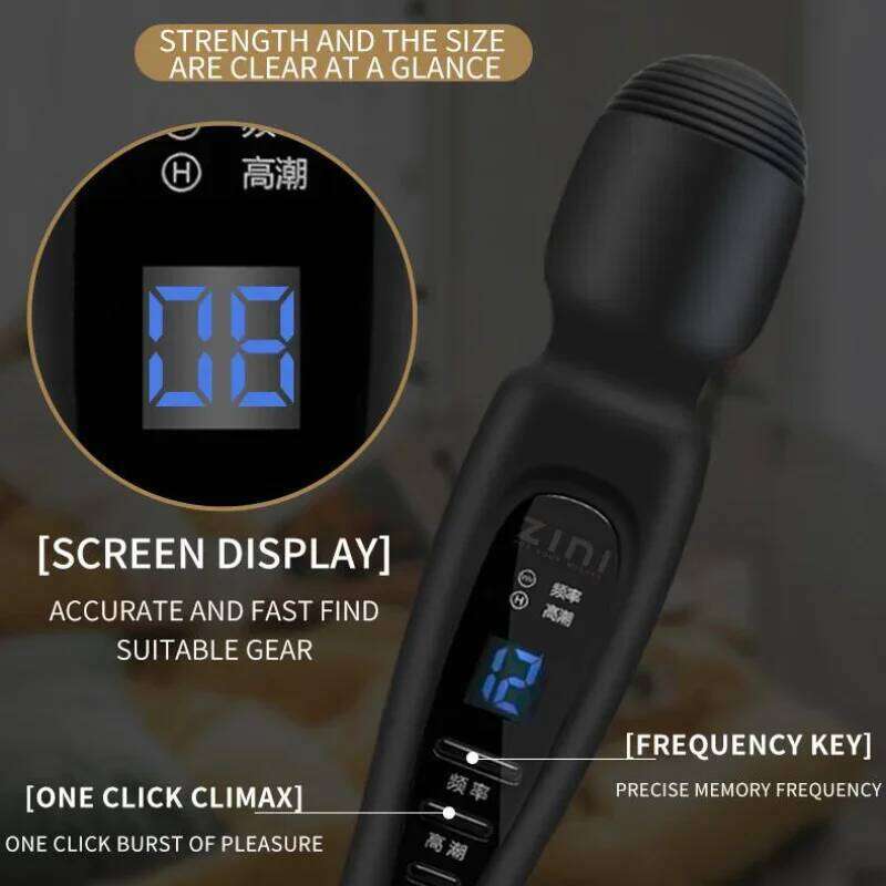 Powerful Clit Vibrators for Women Wand Vibrator Dildo Sex Machine Adult Toy Female Masturbation G-spot Orgasm Massager C260302