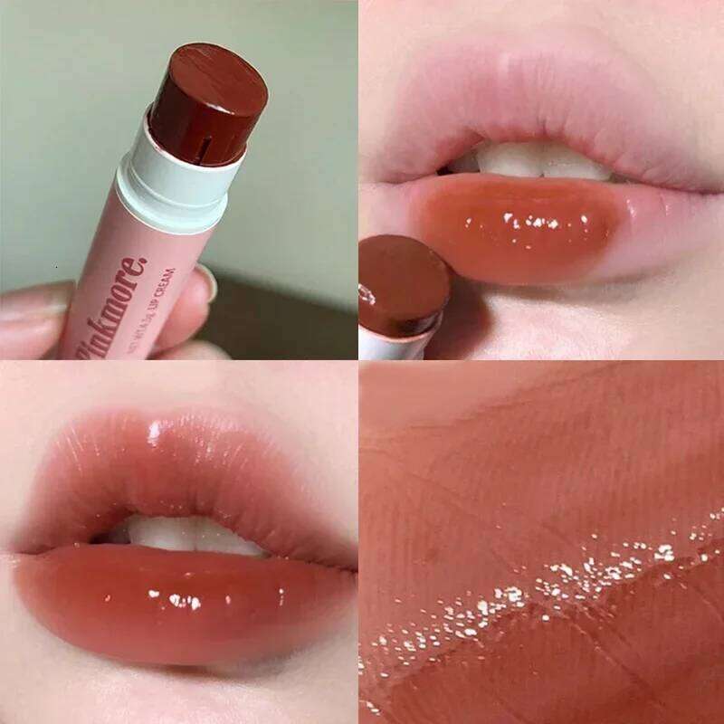 3 Colors/set Lipstick Nourishing Tint Lips Makeup Watery Lipgloss Lasting Moisturizing Colored Lip Balm Beauty Cosmetics H260302