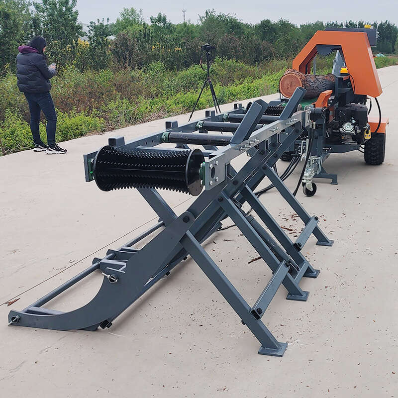 High Speed Gas Log Splitter 35 Ton Hydraulic Wood Splitting Machine Fast Cycle Time For Increasing Firewood Output In Busy Operations