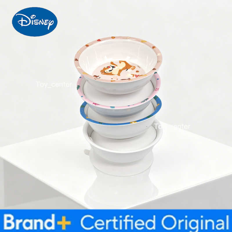 Disney 1pc cartoon Suction bowl Melamine tableware birthday party family dinner durable Suction bowl tableware H260302