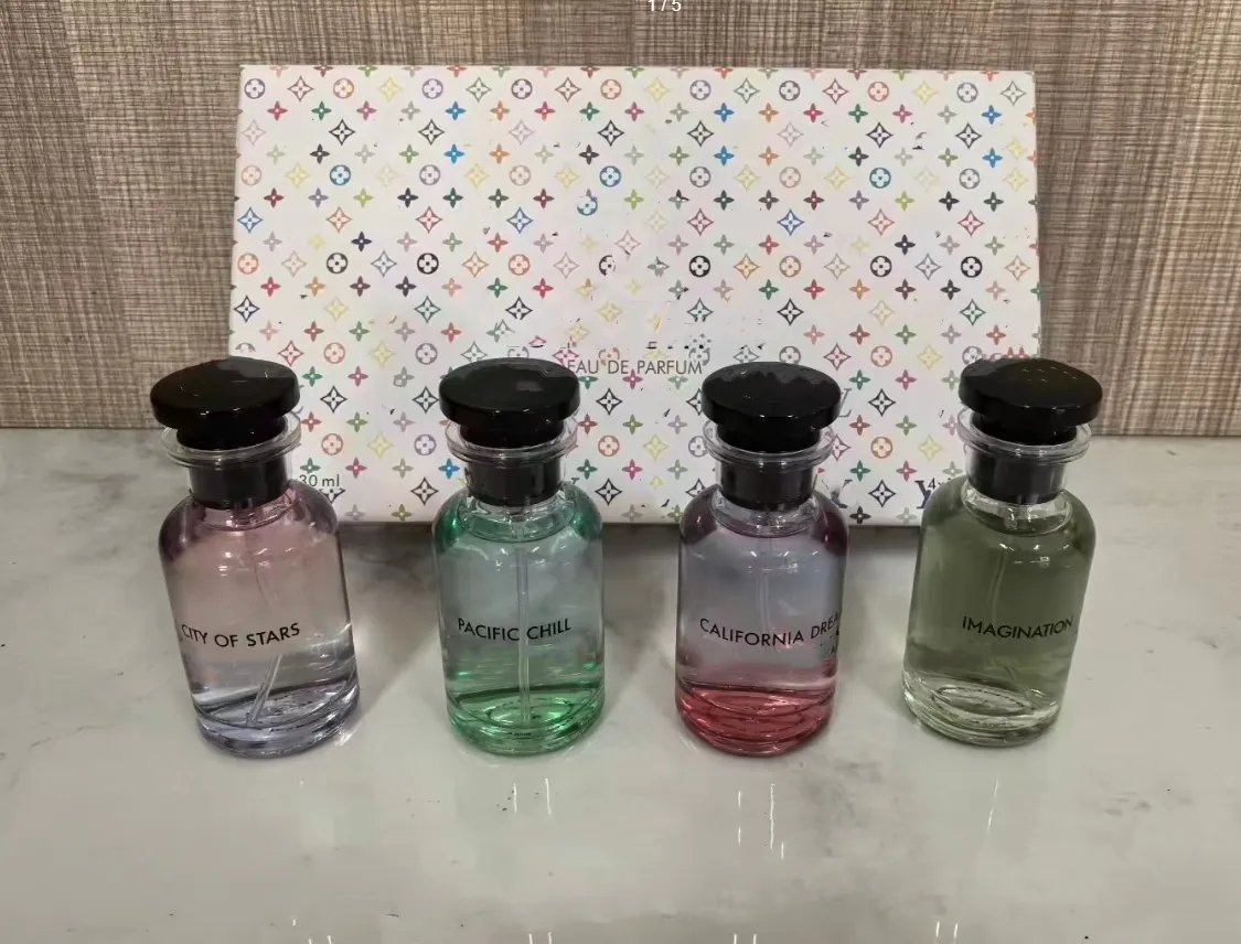 4x30ml bottle Perfume Gift Set OMBRE NOMA SABLES ROSE PUR OUD Flora Sparay Suit 4 in 1 with Gift Box Original Semll perfumes long-lasting time