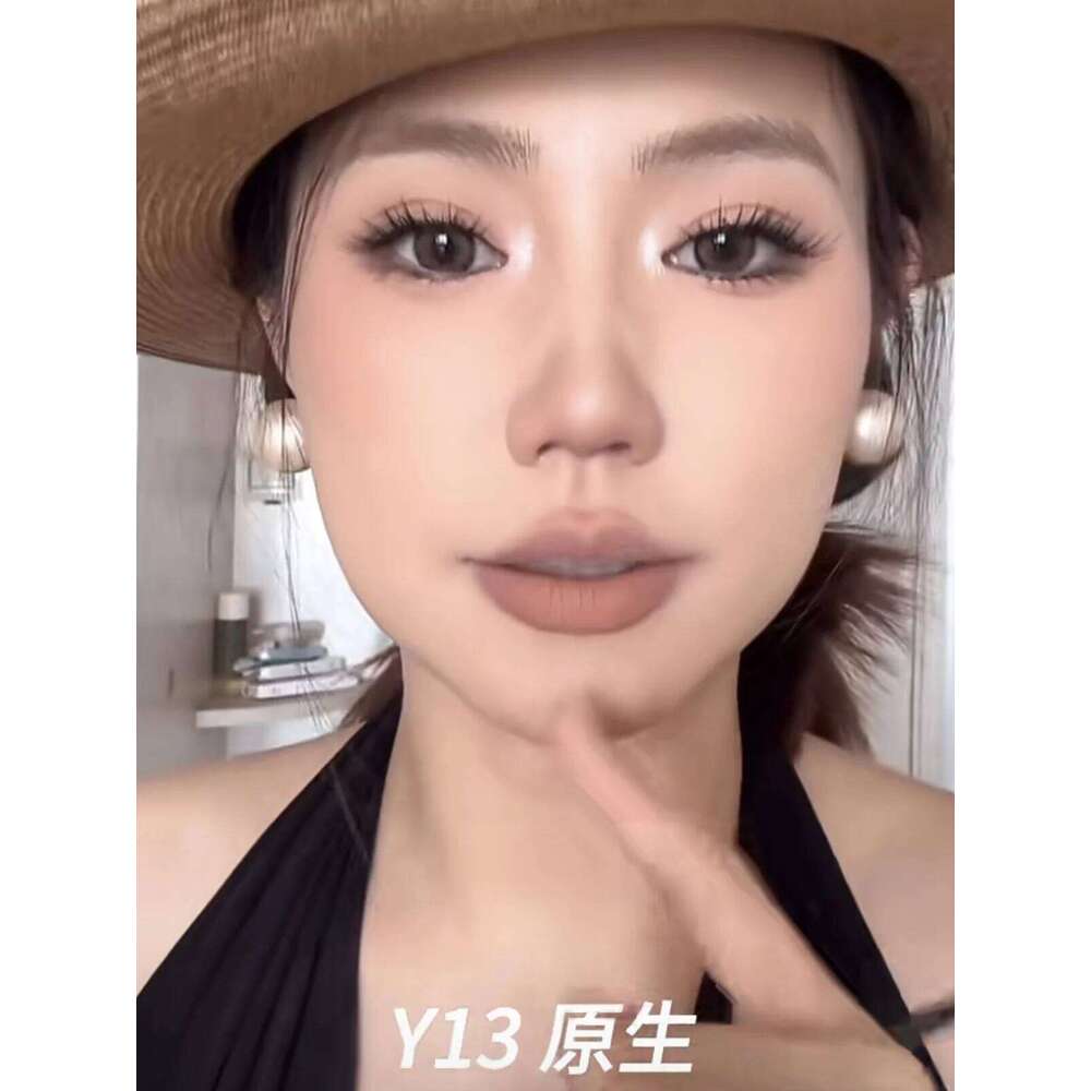 CARMELA Nude Lipstick Matte Velvet Natural Primer Low-saturation Longlasting Mud Full Coverage Lip Make Up H260302