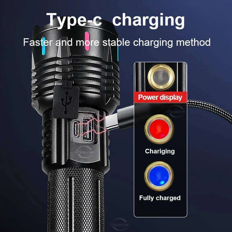 Newest Super Powerful 800W Rechargeable Torch Light 3500 Meters High Power LED Flashlight XHP360 Tactical Lantern Z260301