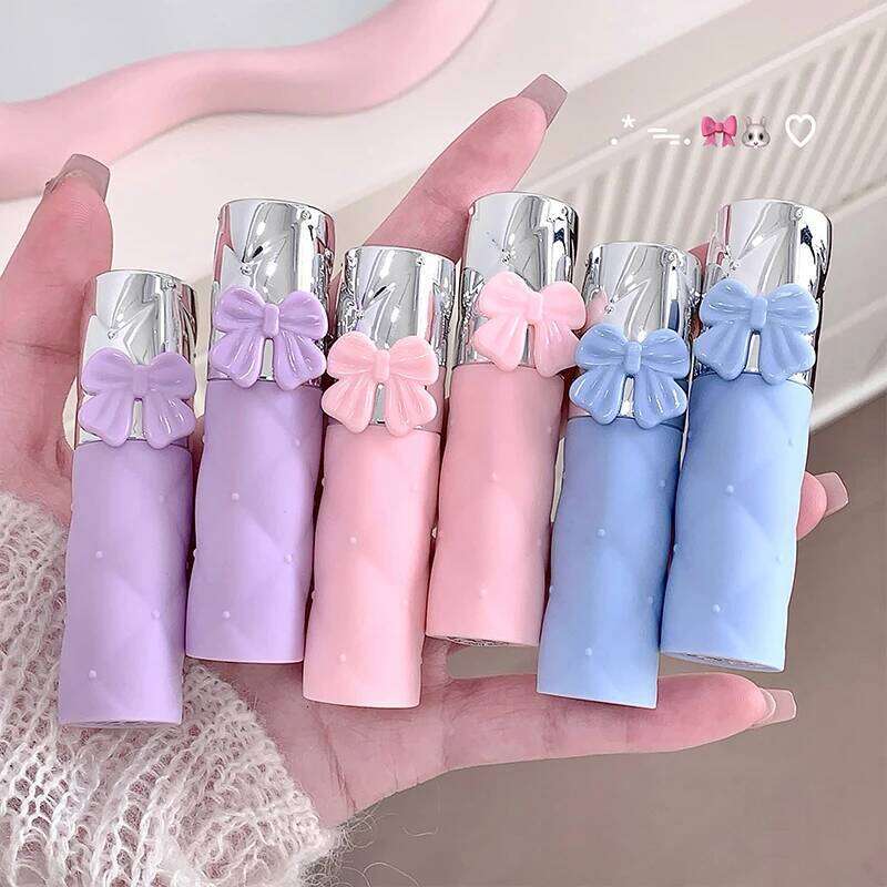 Gege bear Matte Lip Gloss 6 Color Smooth And Lasting Display Waterproof Moisturizing Lipstick Holiday Gift Box Set H260302